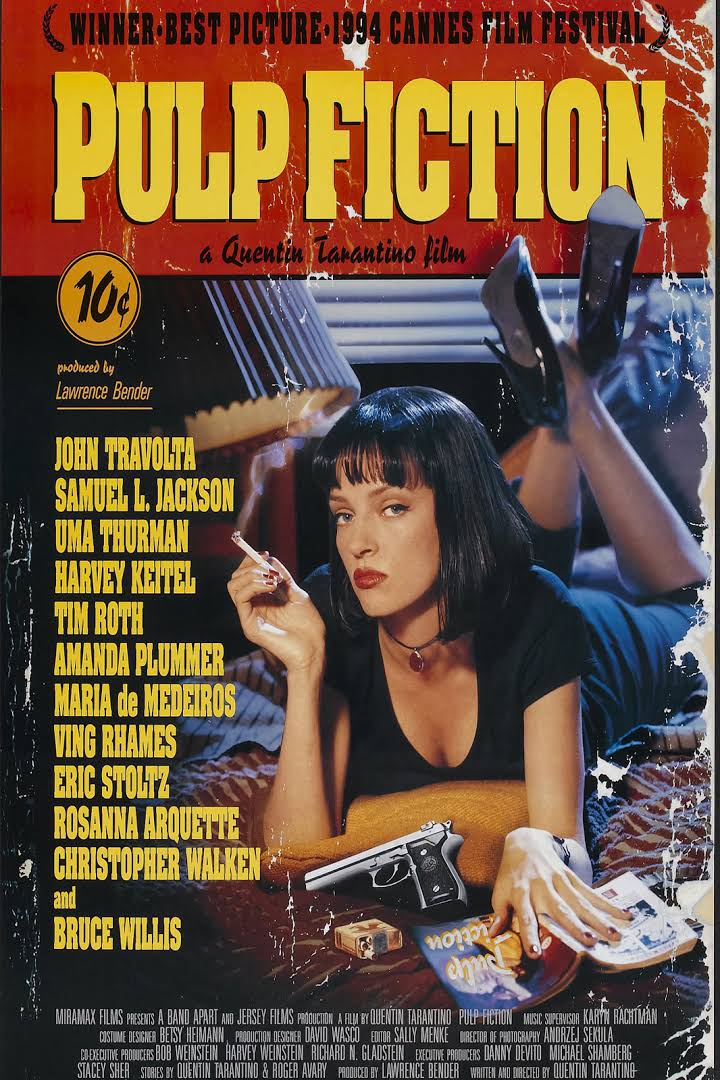 Pulp fiction movie poster